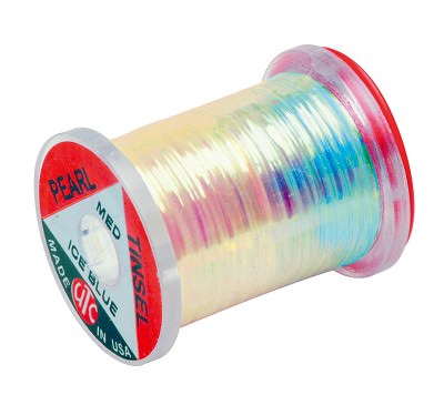 Utc Pearl Tinsel Ice Blue Large Fly Tying Materials
